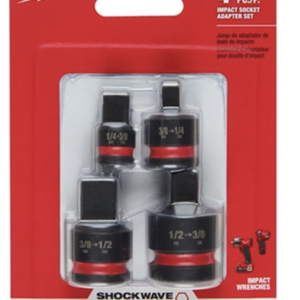 SHOCKWAVE Impact Duty™ 1/4"-1/2"Drive Adapter Set